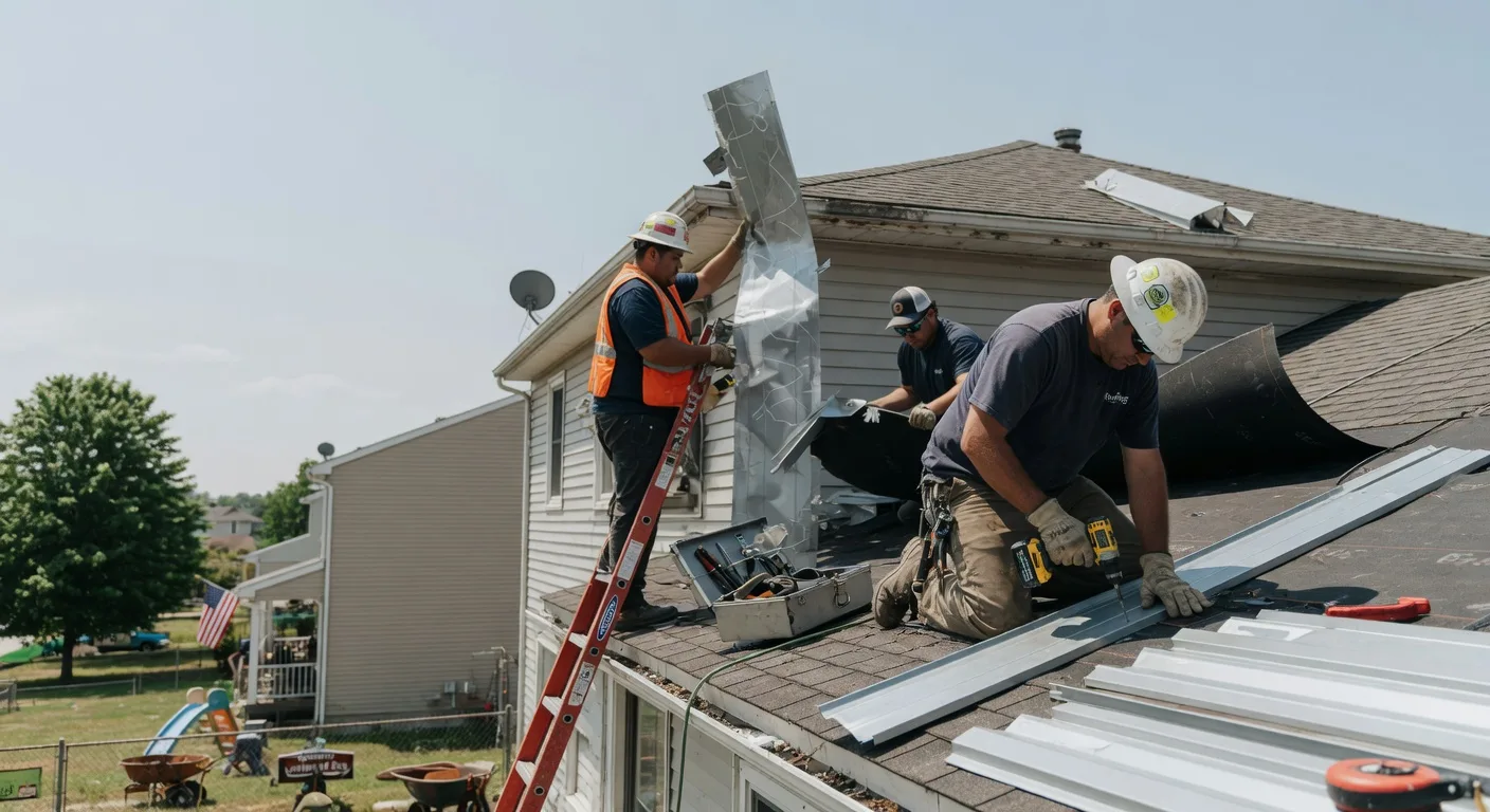 Metal Roof Repair in Hollis Center, ME